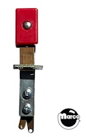 Target switch - 3D oblong red