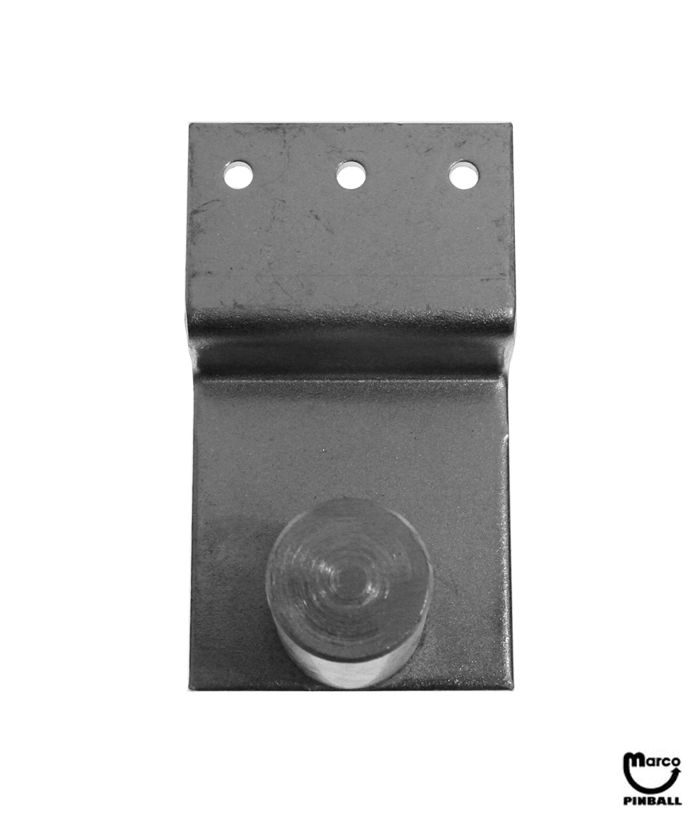 Bracket and pole for magnet coil