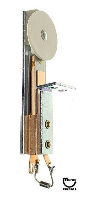 Target Switch - round white front mount
