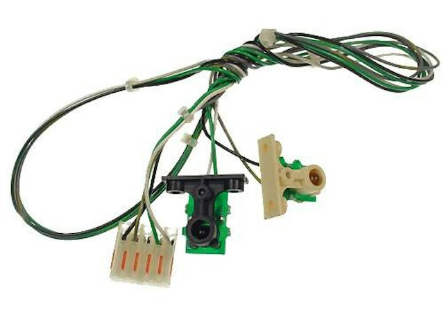 Opto cable and connector assembly
