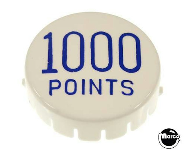 Pop bumper cap GTB '1000 Points' blue