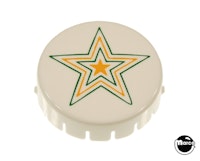Pop bumper cap Gottlieb&reg; Multi star G/Y