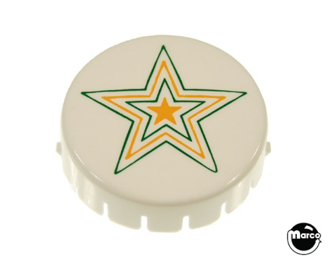 Pop bumper cap Gottlieb multi star G/Y