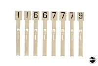 SPIRIT OF 76 (Gottlieb) Drop target set