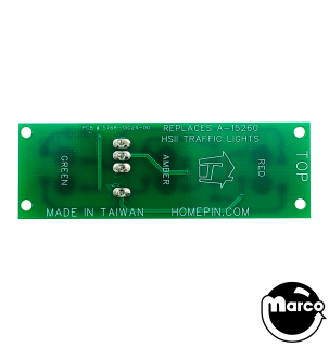 GETAWAY (Williams) Traffic 3 lamp pcb
