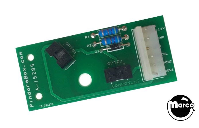 A-15285 - ADDAMS FAMILY (Bally) Opto board - Marco Specialties