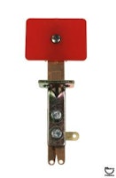 Target switch - rectangle red front mount