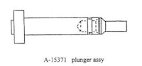 Plunger assembly 3.0625 inches