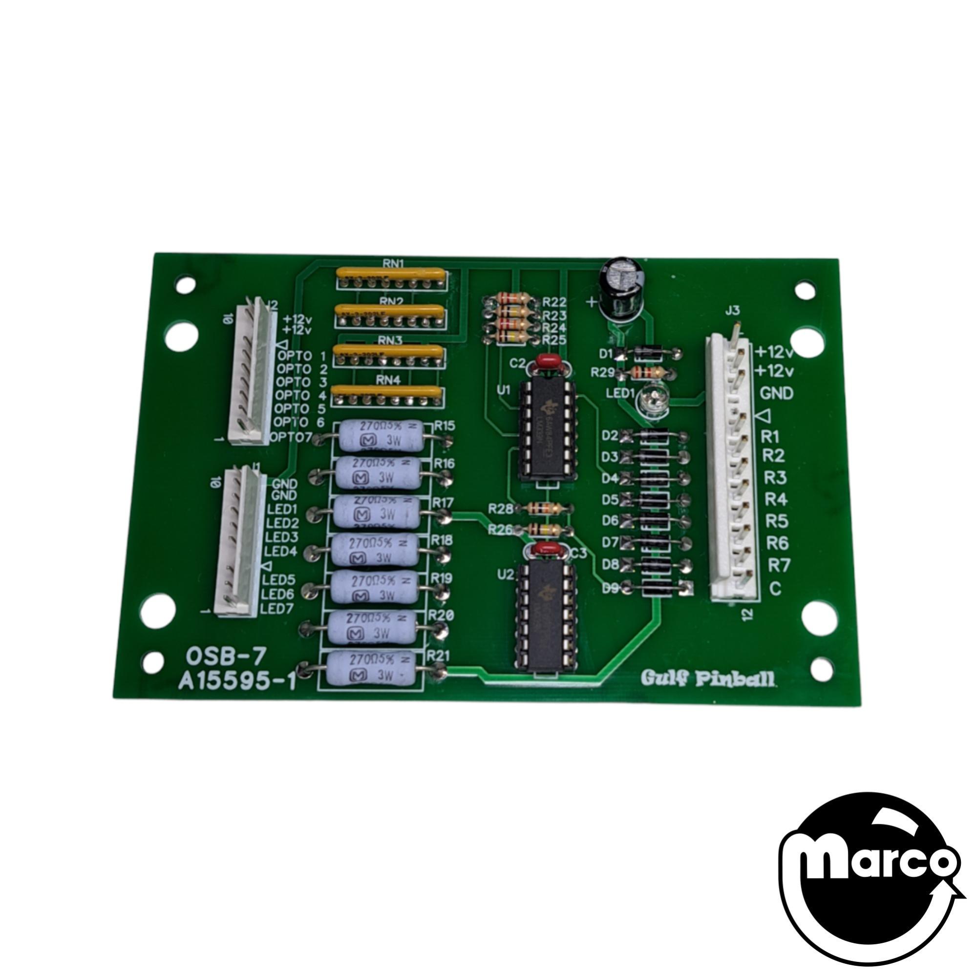 「RT-171068」 A-15595-1-GP - Opto board 7 switch assembly - Marco Specialties