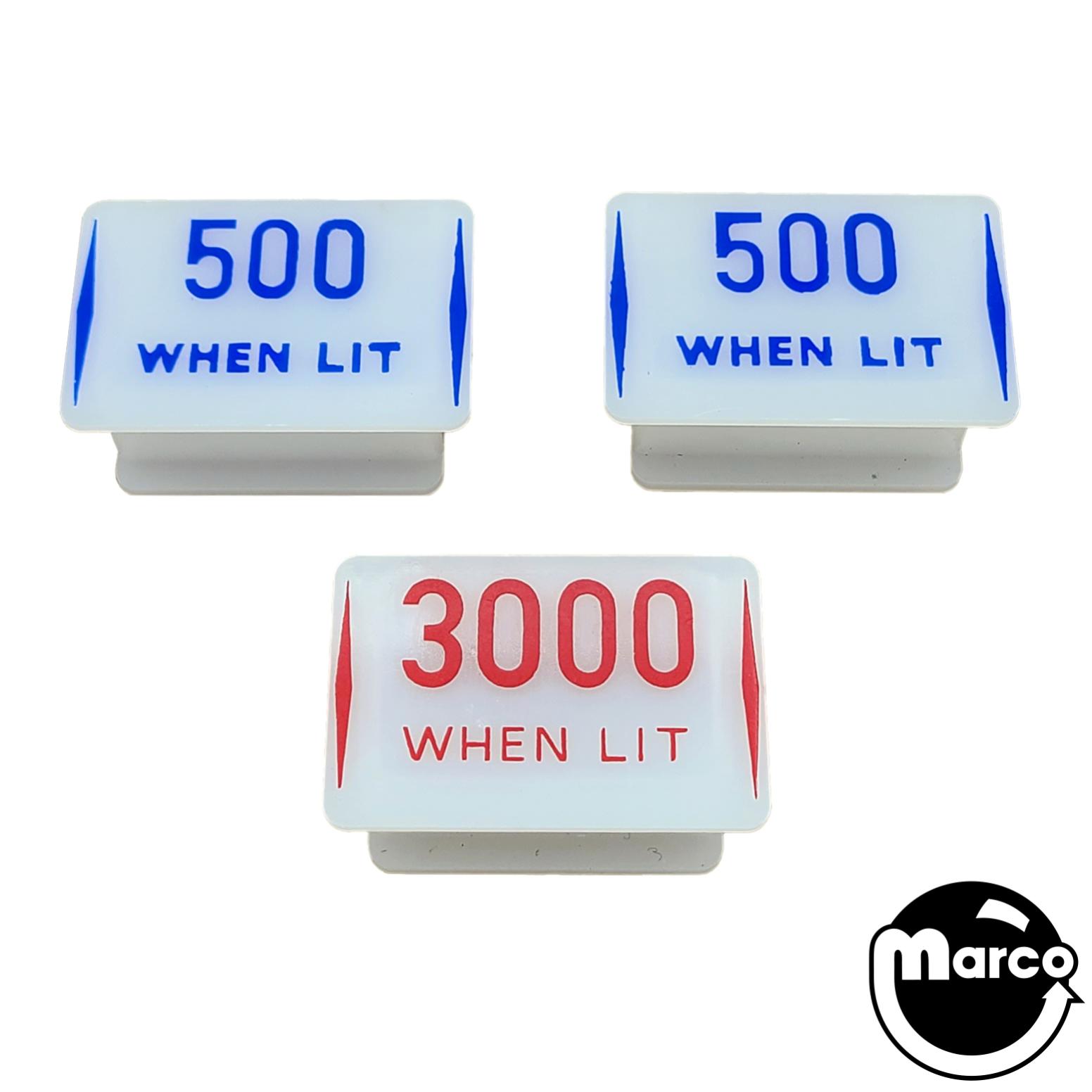 A-15747-9 - DIP target set Gottlieb® 500/3000/500 - Marco