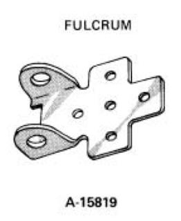 Kicker arm fulcrum Gottlieb