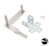 Kicker arm & fulcrum assembly right