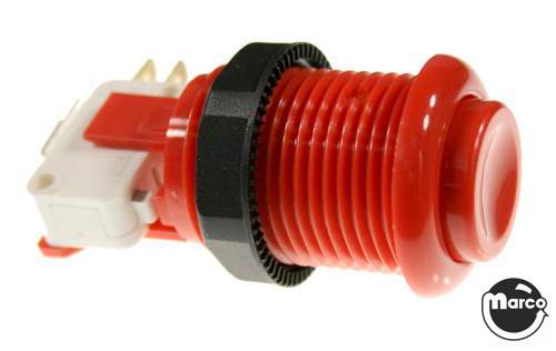 Pushbutton horizontal microswitch red