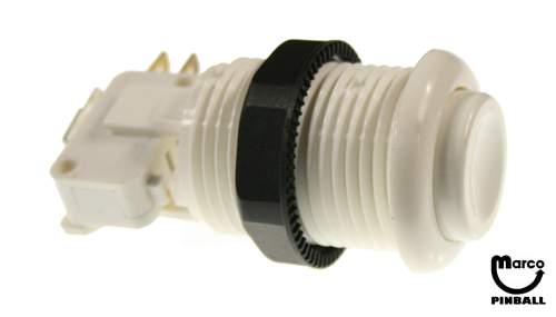 Pushbutton horizontal microswitch white