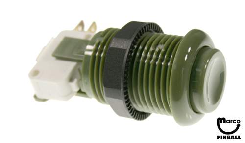 Pushbutton horizontal  microswitch green
