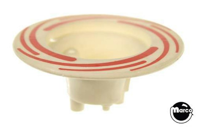 Pop bumper body Gottlieb swirl red