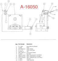 DRACULA (Williams) Motor assembly