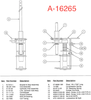 DRACULA (Williams) Up/down post assembly