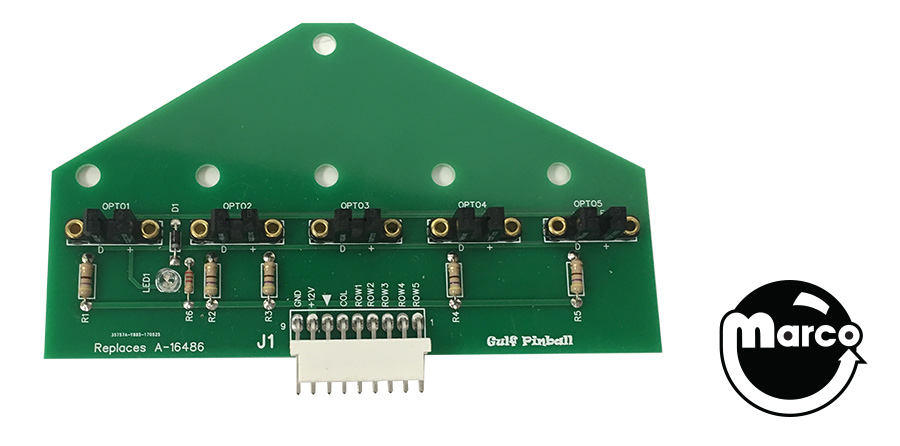 A-16486 - JUDGE DREDD (Bally) 5 bank opto - Marco