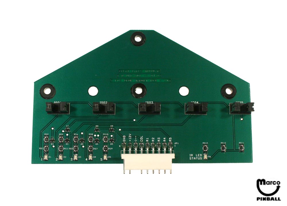 A-16486-GLM - JUDGE DREDD (Bally) Drop target board 5 - Marco
