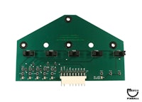 JUDGE DREDD (Bally) Drop target board 5