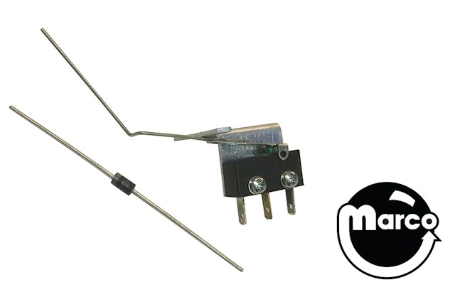 TWILIGHT ZONE (Bally) switch & bracket assy