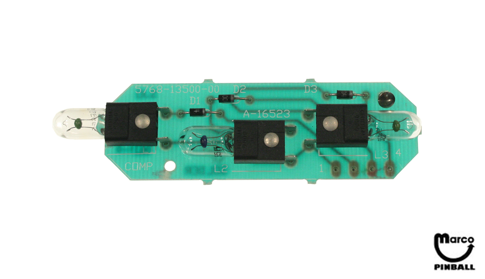 3-lamp board