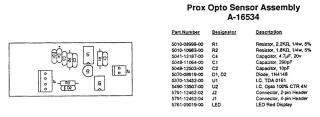 TWILIGHT ZONE (Bally) Proximity sensor