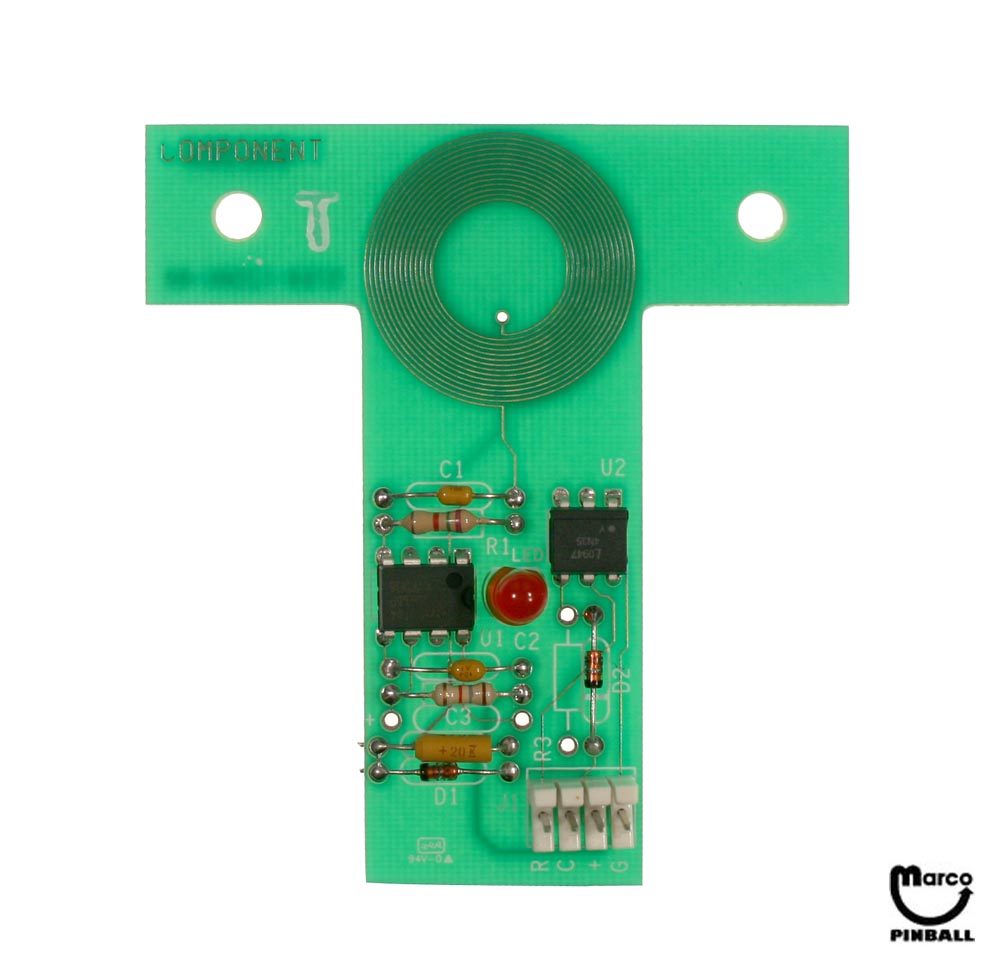 TWILIGHT ZONE (Bally) Sensor eddy ramp