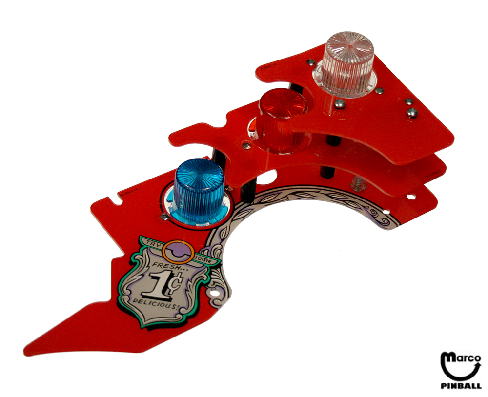TWILIGHT ZONE (Bally) Plastic assembly