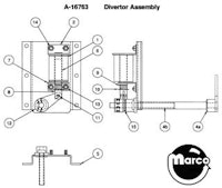 STAR TREK NEXT GEN (WMS) diverter assembly kit