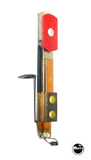 Target switch - oblong red stand/up rear