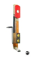 Target switch - oblong red stand/up rear