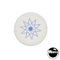 Pop bumper cap GTB 10 tip star blue