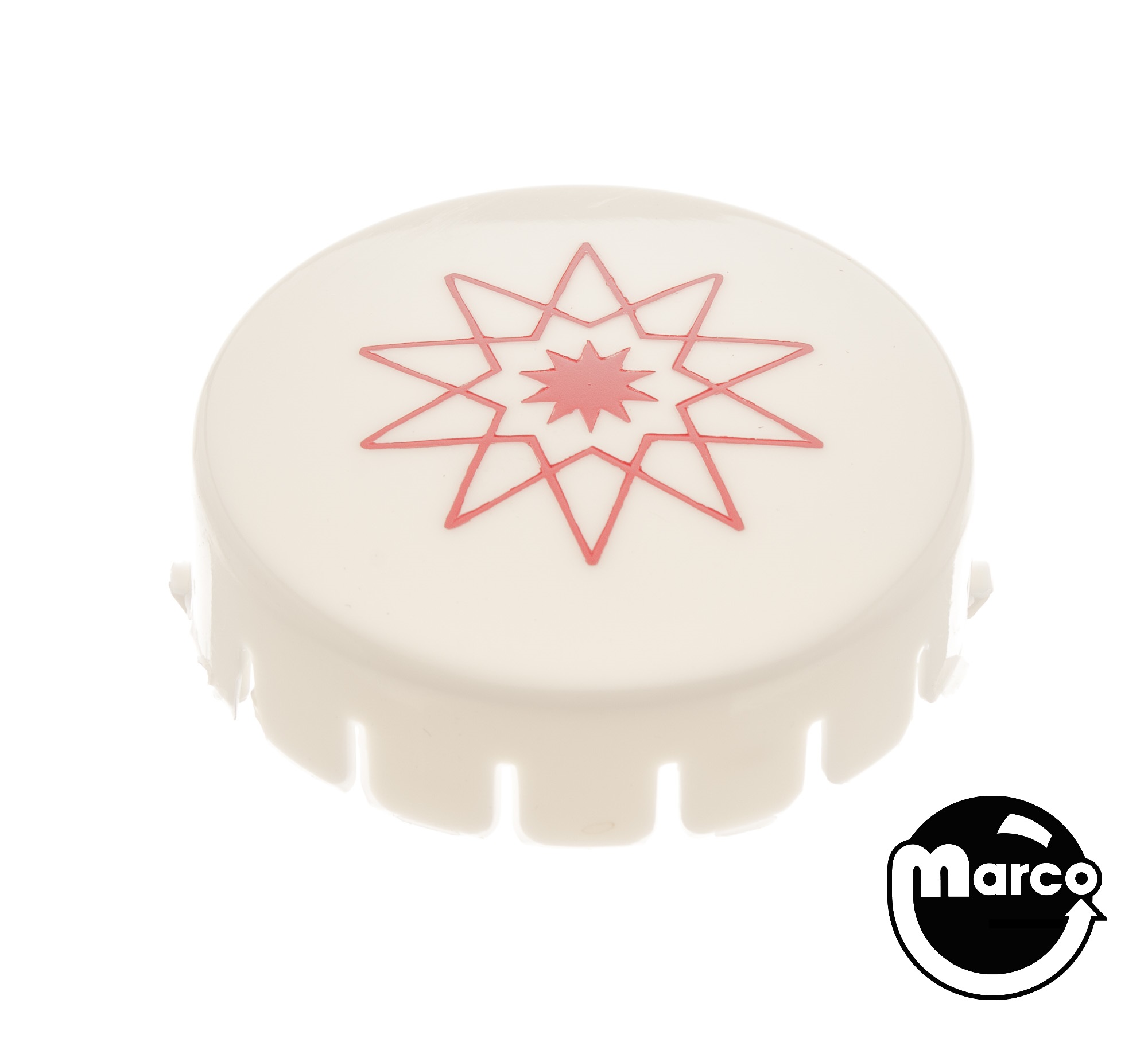 Pop bumper cap GTB 10 tip star red