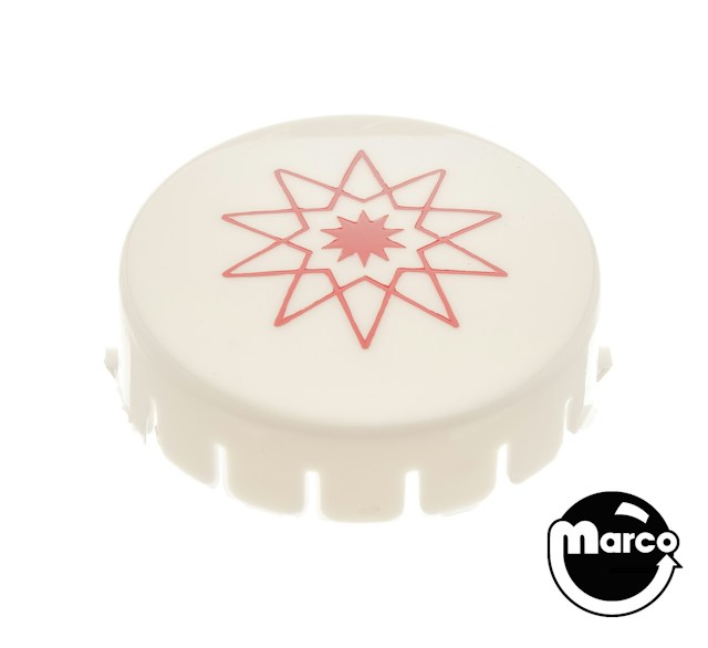 Pop bumper cap GTB 10 tip star red