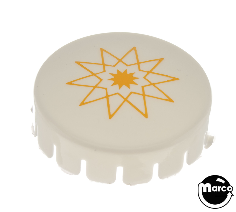 Pop bumper cap GTB 10 tip star yellow