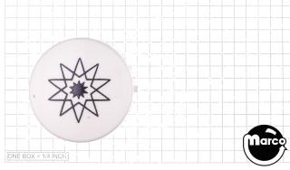 Pop bumper cap GTB 10 tip star black