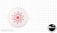Pop bumper cap GTB 10 tip star red