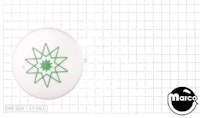 Pop bumper cap GTB 10 tip star green