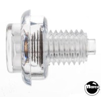 Pushbutton 1-1/8 inch clear
