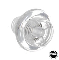 Pushbutton 1-1/8 inch clear