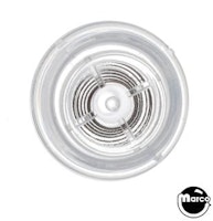 Pushbutton 1-1/8 inch clear