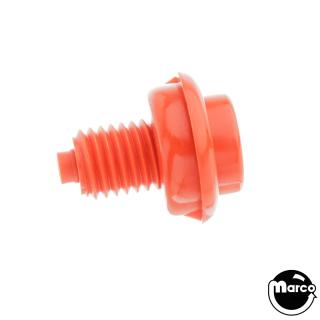 Pushbutton 1-1/8 inch orange