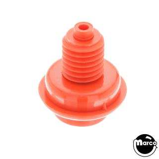 Pushbutton 1-1/8 inch orange