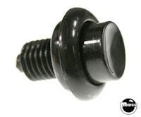 Pushbutton 1-1/8 inch black