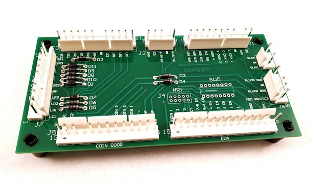 Coin door interface board WPC 5768-13756-01
