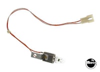 Lamp with socket and wire assy