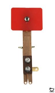 Target switch - wide rectangle red rear mount