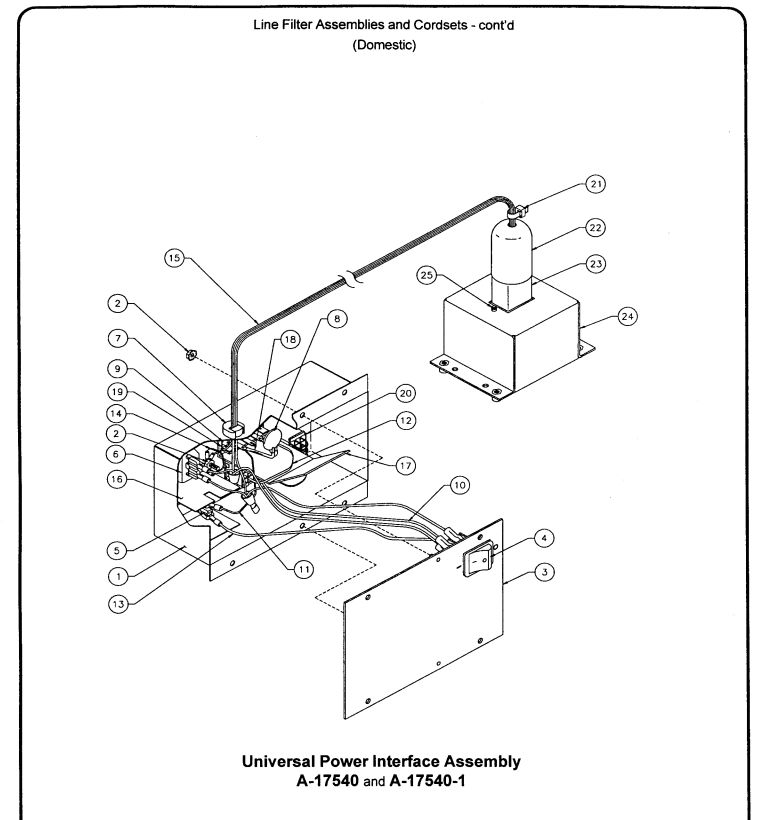 Universal power interface assembly